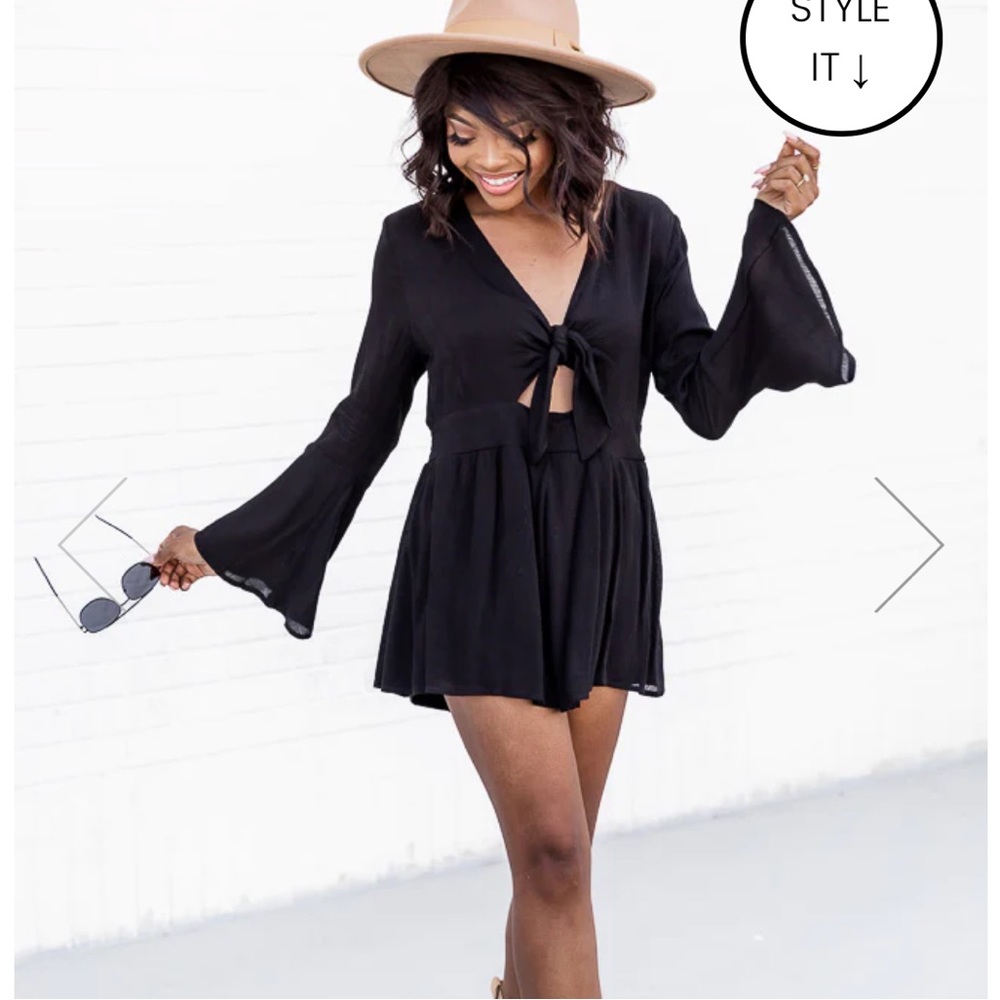 Black romper